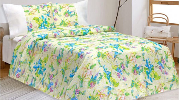 100% Linen Bed Set Tropicana